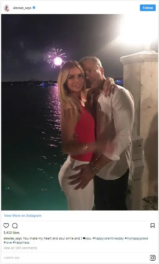 Alexia Echevarria Moving On From Husband Son & New Beau Bring Her Ecstasy